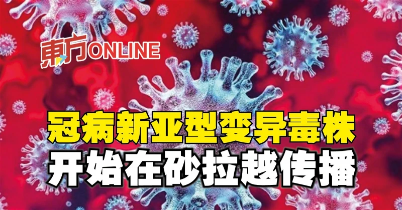 冠病新亞型變異毒株　開始在砂拉越傳播