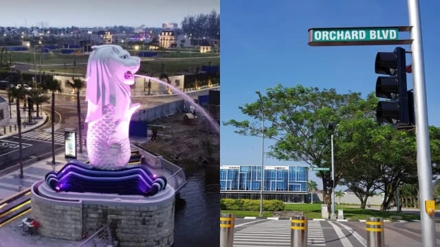 印尼出現迷你獅城 經典地標樣樣有包括ERP閘門