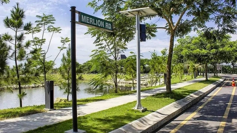 印尼出現迷你獅城 經典地標樣樣有包括ERP閘門