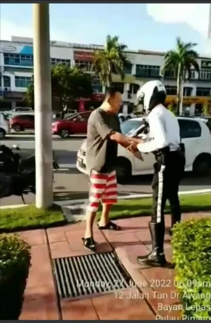 華男手機被交警扣查引爭執案　原來是違規駕駛後耍賴才被對付