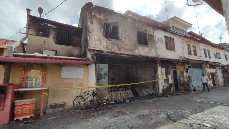 甲老屋起火喪生　老翁曾躲過一次火災