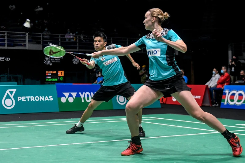 不敵德國混雙　宋俊偉吳柳瑩首圈出局