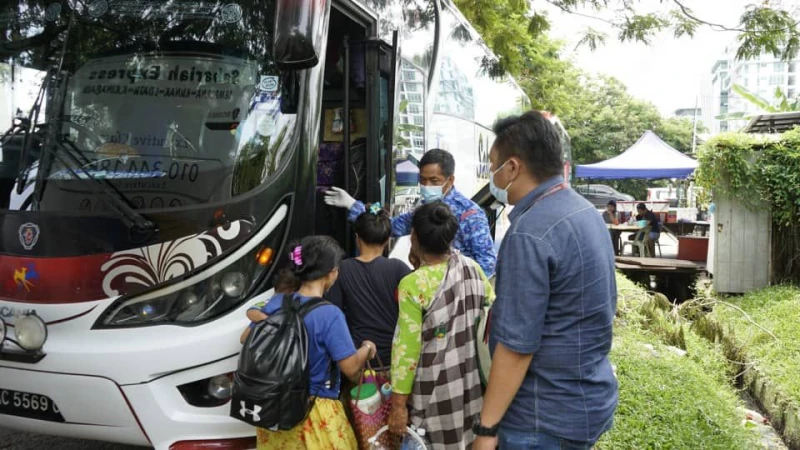 國安會聯合取締行動  亞庇105街童和乞丐被扣查