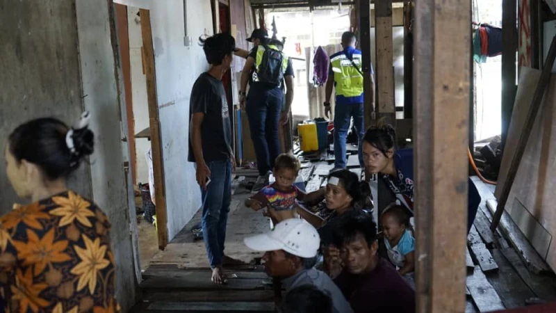 國安會聯合取締行動  亞庇105街童和乞丐被扣查