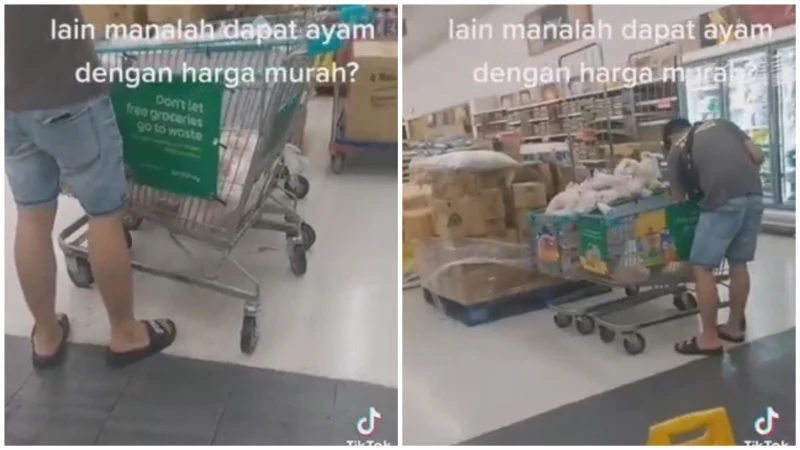 女子大早排隊卻撲空   不滿架上逾40隻雞一人掃完