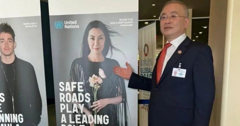 楊紫瓊任聯合國全球道路親善大使 魏家祥:好樣的!