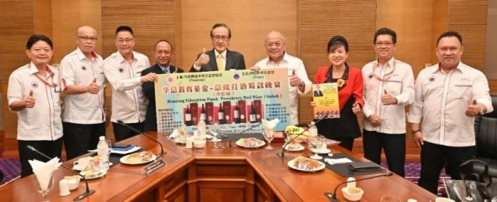 吳添泉：華總「總統紅酒」教育籌款　沙巴站達150萬目標