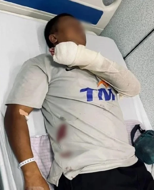 男子拒捕揮巴冷刀　一警員混亂中被砍傷