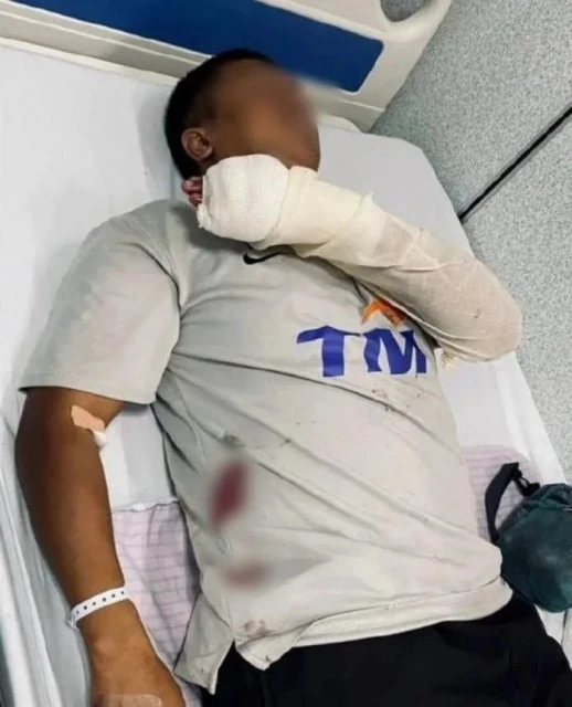 男子拒捕揮巴冷刀　一警員混亂中被砍傷