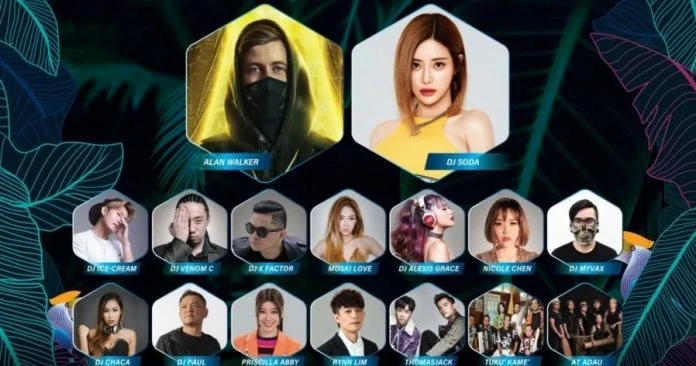 婆羅洲音樂節9月引爆　阿倫華克DJ Soda齊亮相