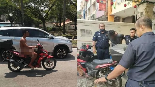 新山好丈夫失業變瘋漢 殺妻兒后街上裸騎兩小時