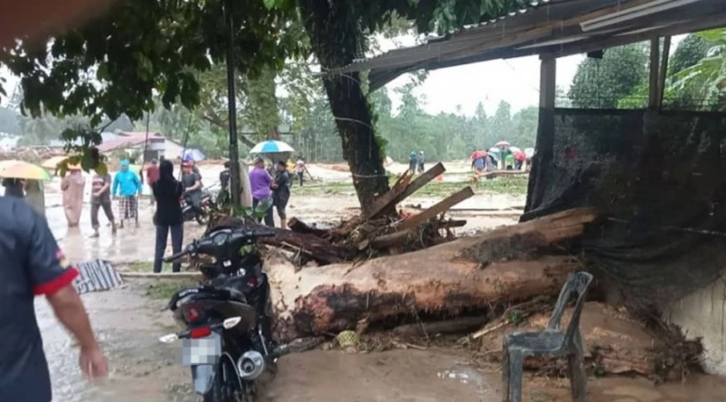 華玲爆發山洪 男子回家驚覺中風妻、懷孕媳婦及繼子失蹤