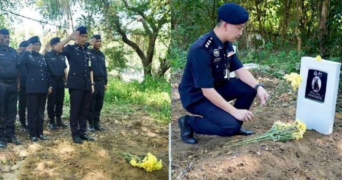 警犬老死 獲彭警隊致最後敬禮