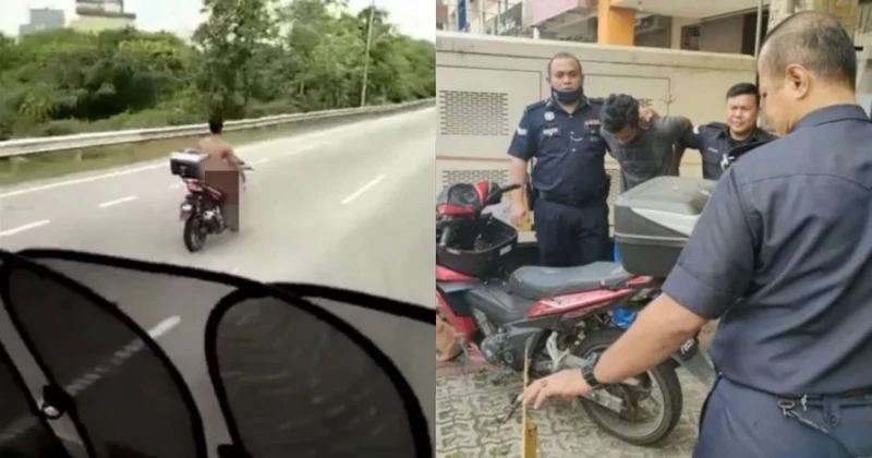 裸騎男涉殺害妻兒 警送院接受精神評估鑑定