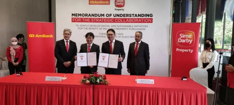 為購房者提供新可持續融資選擇 森那美產業與大馬銀行簽MOU