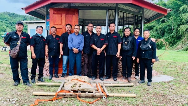 方便民眾參觀 擔布南「銅鑼石」遷址