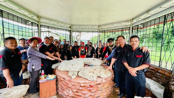 方便民眾參觀 擔布南「銅鑼石」遷址