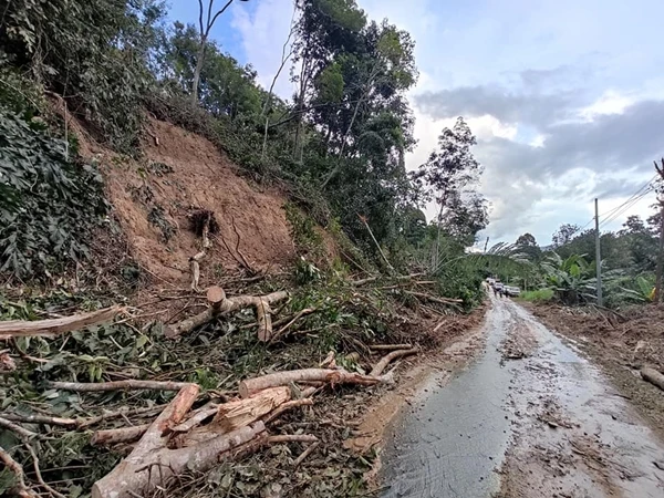 金馬旺數村嚴重土崩 河岸受侵蝕需緊急維修