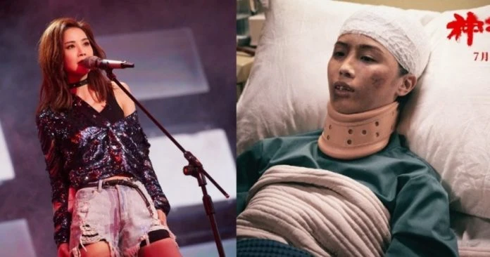 為新戲豁出去 蔡卓妍驚嚇毀容樣曝光網狂贊:專業!