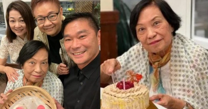 獲好友送壽桃慶85歲生日　余慕蓮精神現身好友曝現況