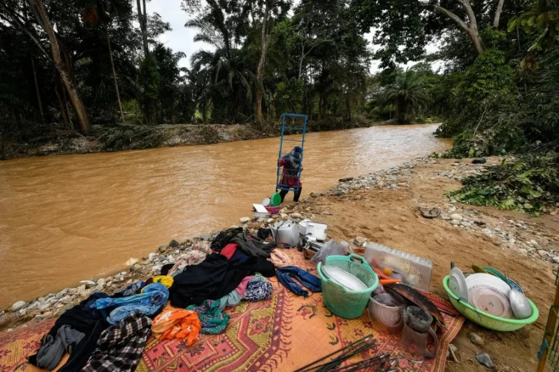 華玲山洪導致河水過於污濁 檳吉數地區出現制水情況