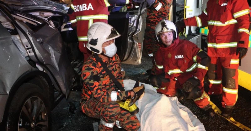 2車1摩哆凌晨連環撞　釀4人重傷1人死亡