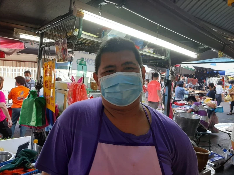 北海巴剎小販提前準備凈水　周四如常開檔