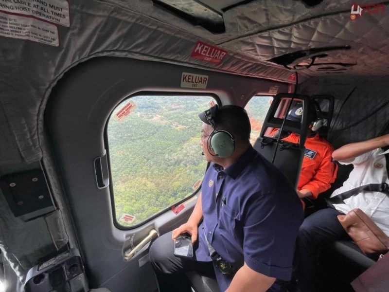 親自視察災區 吉大臣堅決否認伐木為華玲肇因