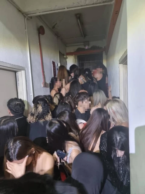 移民局突擊隆市某娛樂中心　拘留166名外籍人士