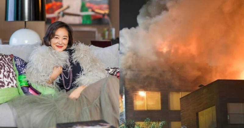林青霞失火豪宅是生日禮　曾秀奢華內部有「超級堡壘」美譽