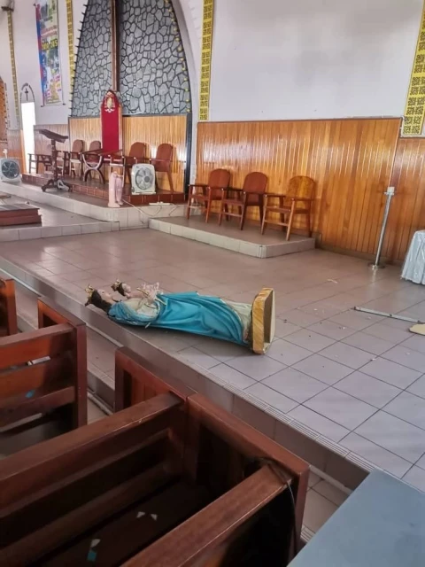 沙教堂耶穌、聖母像遭破壞　教會：選擇寬恕不要求賠償