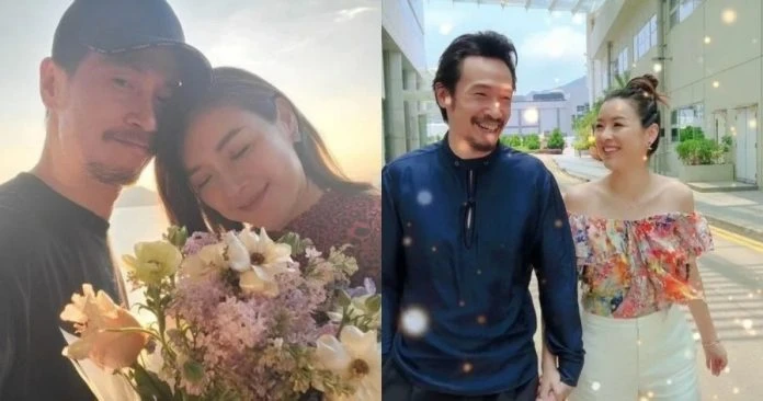 陳豪陳茵媺合體拍劇　兩夫妻十指緊扣漫步電視城曬恩愛