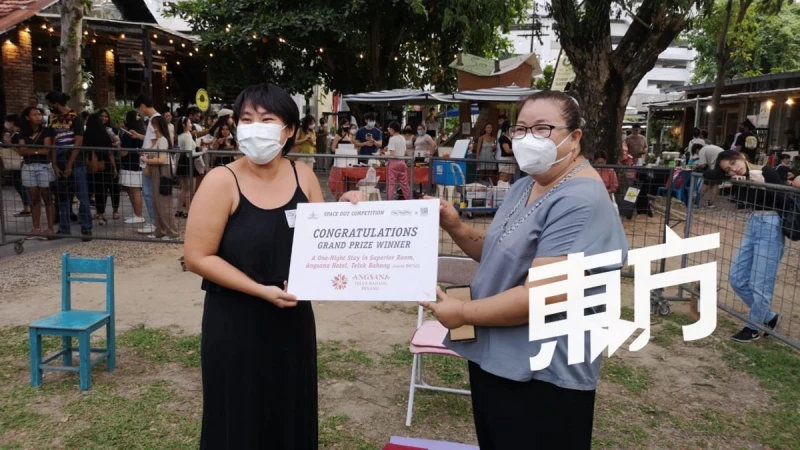 檳城舉辦「發獃比賽」　華女鄧瑪莉全程發獃75分鐘奪冠