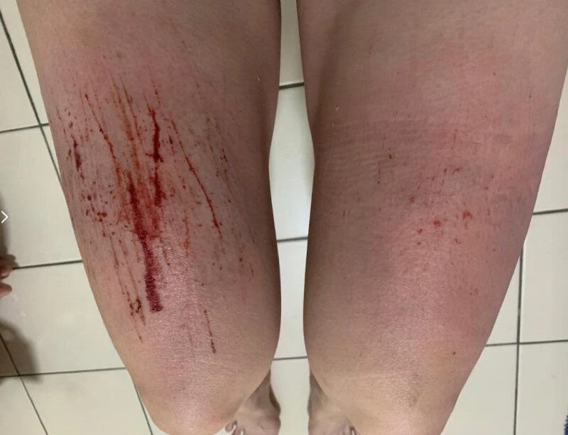 「對方粗魯挑釁兒子下車單挑」   肉身擋車女現身澄清