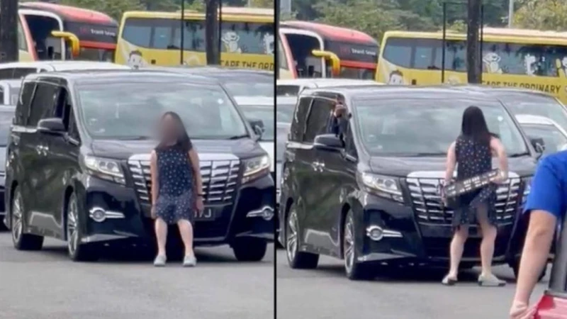 擋車拔車牌砸車鏡 火爆女澄清：對方先爆粗挑釁