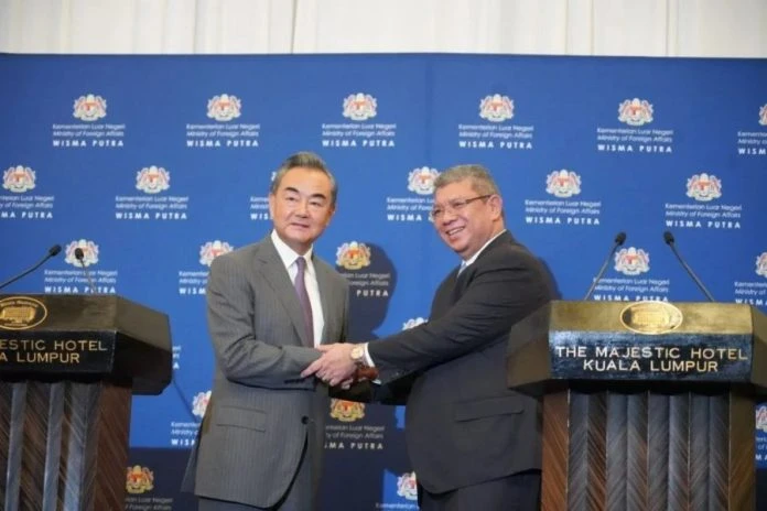 外長:元首和首相表明有意訪華 大馬歡迎中國加大數碼經濟投資
