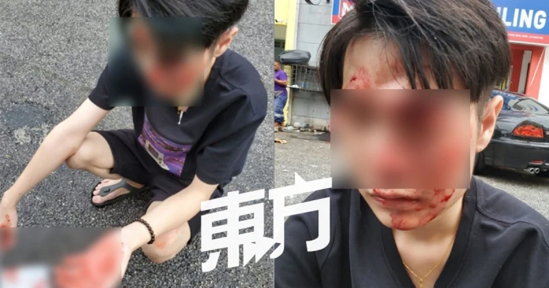 轎車摩哆狹路發生碰撞小意外　騎士怒火中燒用頭盔砸司機臉