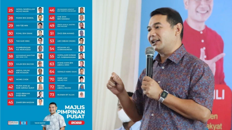 公正黨中央理事本周改選 拉菲茲推25人團隊