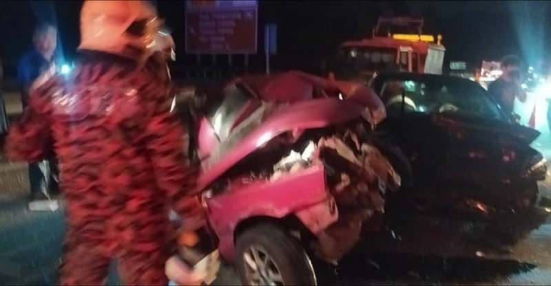 南北大道3車連環撞3重傷　一華女搶救不治