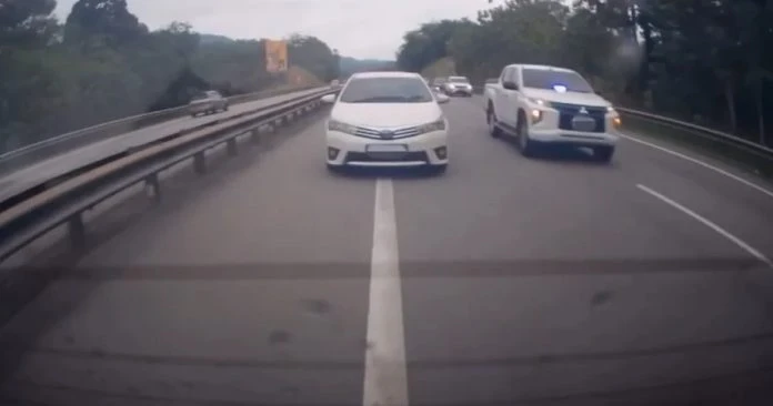 網傳四輪驅動車大道警鳴惹議 霹總警長:為押送2嫌犯