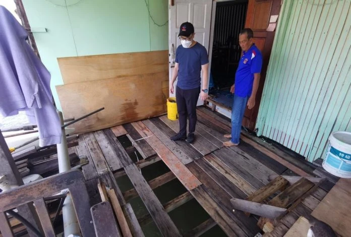 王鴻俊：大漲潮破壞房屋 吁政府撥款提供援助