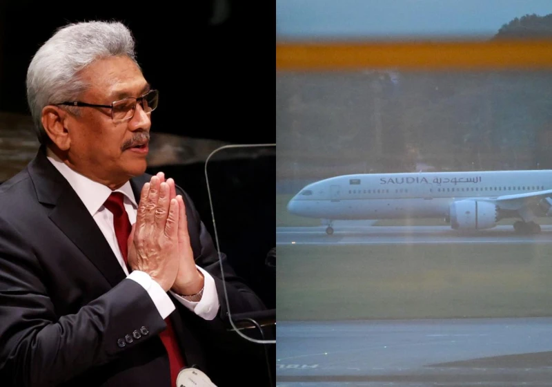 斯里蘭卡落跑總統獲准入境獅城 外交部:新加坡沒提供政治庇護