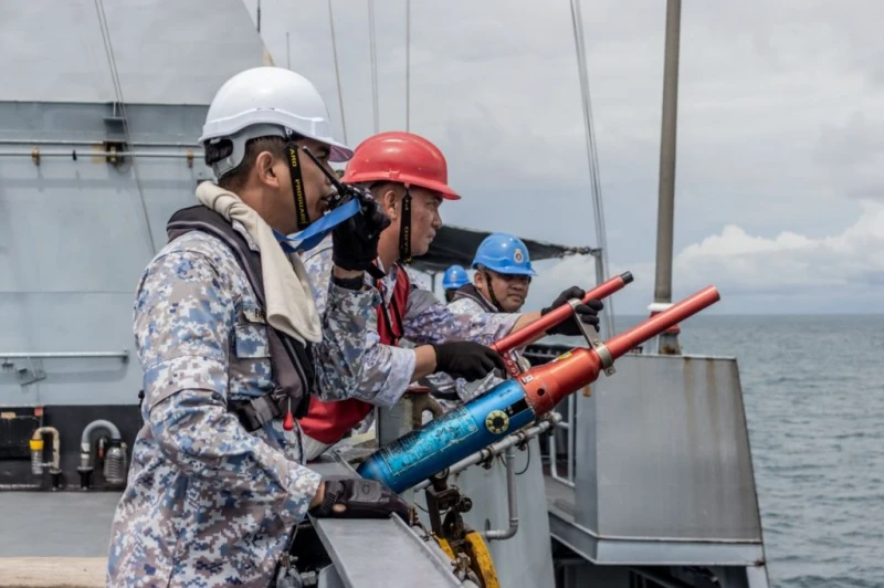 應對緊急突髮狀況   大馬海軍展開「婆羅洲戰役」演習