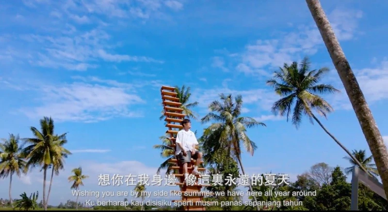 「情歌王子」方炯鑌到檳景點拍攝　網民大讚：堪稱「檳城打卡MV」