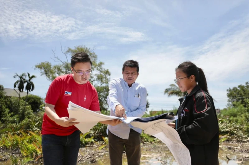 麗都治水工程終於開工 馮晉哲：期待家園擺脫水患夢魘