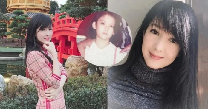 周慧敏曬舊照認從小不愛笑 網贊:果然從小美到大!