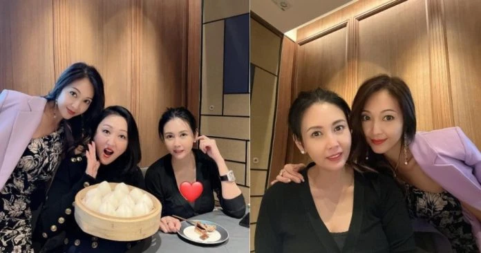 為好友甄楚倩慶生曝光近況　54歲邱淑貞性感上陣超吸睛