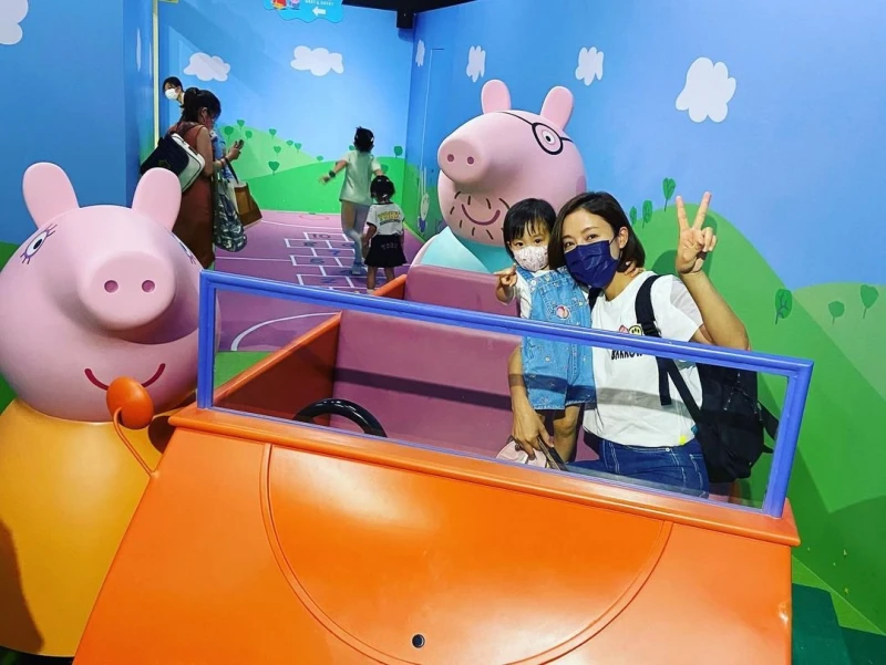 楊茜堯攜愛女參與同樂日　「小珍珠」獲贊越來越可愛