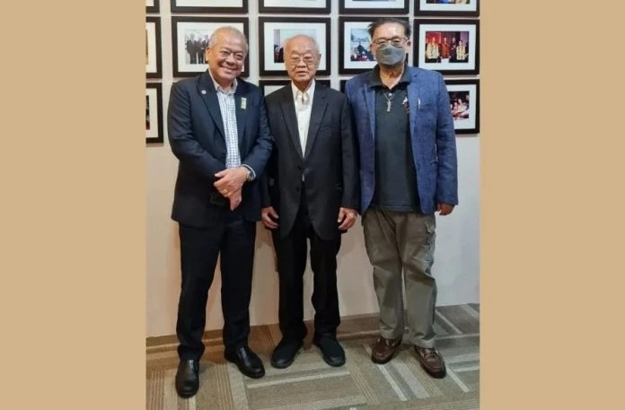 尋求連任華總會長職　吳添泉獲林玉唐祝福支持