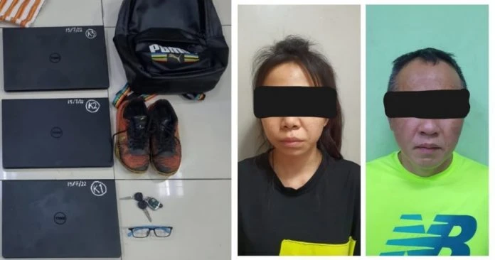 破車窗偷財物　夫妻匪幹下20案